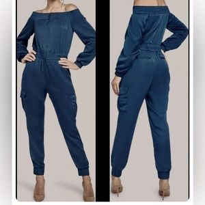 NWT Bcbg Max Azria  Edyth Carbon Jumpsuit